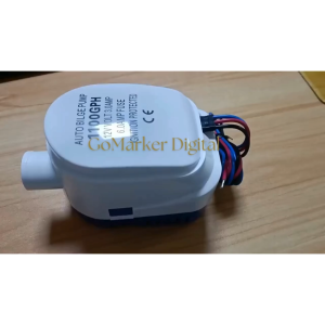 GO BUYREADY Pompa air Celup untuk kolam Ikan aquarium Submersible 12V 1100 GPH - HYBP1