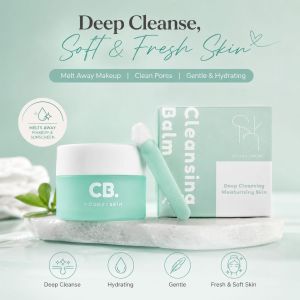 Obsess Cosmetics Cleansing Balm for All Skin Types - Oil Control with Vitamin E & C - Moisturizing