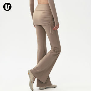 umeverb | Two-Tone Flared Quick-Dry Womens Sport Trousers