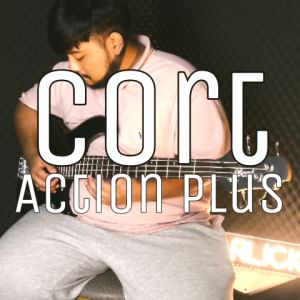 Cort Action Plus Electric Bass Guitar with Bag - Black (232-3-ActionPlus) bassgitar 4tali pj bass precision active bass