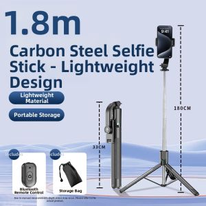 Selfieshow | Extendable Anti-Shake Selfie Stick Tripod Phone Stand 360 Degree Rotation