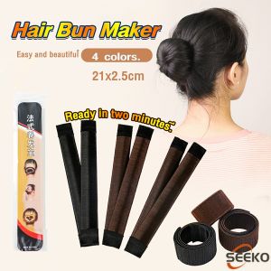 Seeko Magic Hair Bun Maker Hair Styling Clip Magic Bun Maker Donut Style Tool Twist Hair Tool