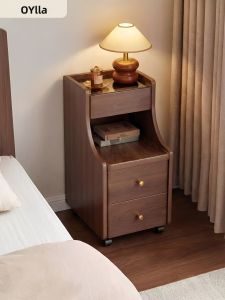 OYIla | Narrow Portable Nightstand 30cm Width