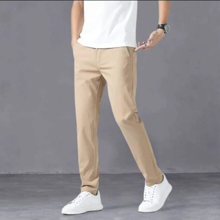 Men's Khaki Stretchable/Maong Pants/Men's Skinny Jeans Lazada