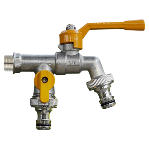 CUNGSA | Anti-Freeze 1-In 2-Out Garden Faucet