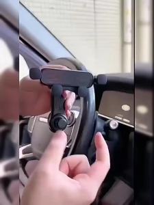 Gravity Car Phone Holder Air Vent Clip Mount Universal Mobile Stand GPS Clip Smartphone Stand for 4.7-7 inch Mobile Phone