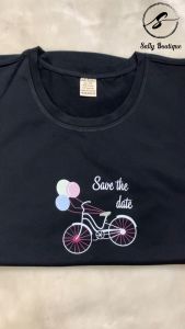 Áo Thun Sát Nách Nữ Cao Cấp Thun Cotton 100% Vải Dày Co Giãn 4 Chiều In Hình Xe Đạp Dễ Thương SN130-Sally Boutique