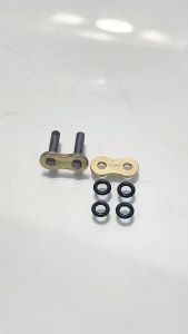 Motorcycle Drive Chain O-Ring 428 520 525 530 with Master Link Clip for Dirt Bike Road Bike ATV Lock Connector