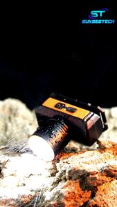 Suksestech Headlamp Zoom In Out Senter Cas Kepala Multifungsi 4 Mode Waterproof KX 1833