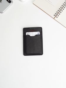 Ví nam da bò Lata ( Thời trang nam đựng namecard - Ví da thật LVN76 )