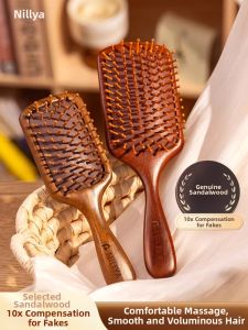 NILIYA | Head and Scalp Massage Comb for Hair Smoothing Portable