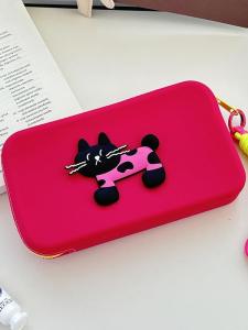 Large Capacity Portable Silicone Storage Bag for Boarding Passes Coins Small Items Waterproof Multi-Functional Handheld Passport Bag