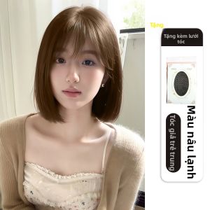 Tóc giả ngắn trông tự nhiên