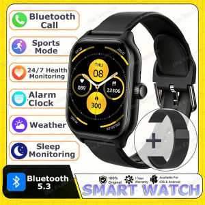 New 1.83inch Smartwatch Call Notifications Sleep Monitoring Activity Tracking Smart Watch Compatible with Android and iOS PkHW12