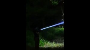 Daytech 5W New LED Tactical Flashlight with Magnetic Base Mobile Charger Port and Multi-Color Light Modes for Camping & Hiking FL01