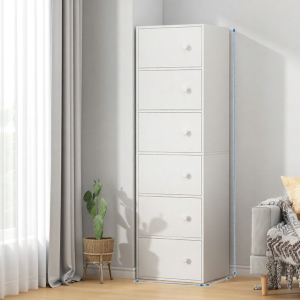 Narrow Tall Drawer Chest for Home Organization