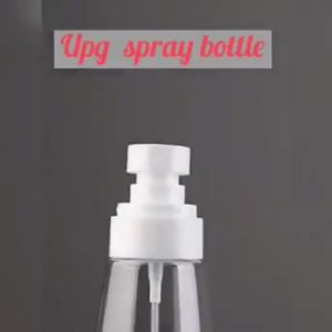 30ml/60ml/100ml UPG Plastic Transparent Empty Spray Bottle Bottles for Perfume Alcohol