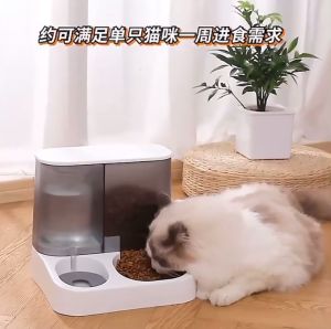 PMT Pet Automatic Food Water feeder 2.8L Dog Cat Large Capacity dispenser Pet Bowl COD