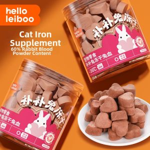 HELLOLEIBOO | Blood Freeze-Dried Snack for Cats and Dogs Postpartum Blood and Iron Supplement