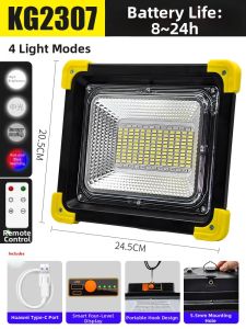 Ultra-Bright Long-Lasting Magnetic Tent Light