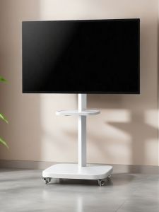BESS 360° Rotatable TV Stand with Wheels