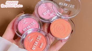 Petal Rose Matte Blush Monochrome Blush Long Lasting Waterproof Fixer Rouge Matte Blush Face Makeup