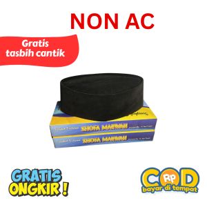 Songkok Hitam Polos Dewasa Peci Hitam Polos Dewasa Kopiah Muslim Dewasa Tinggi 7/8/9/10/11 Gratis Tasbih Cantik By Shafa Marwah