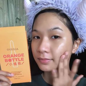 เอสเซนส์บำรุงผิวแอมพลูสีส้ม บำรุงผิวให้ความชุ่มชื่น สกินแคร์ บำรุงหน้า ความชุ่มชื้น ผิวหน้า