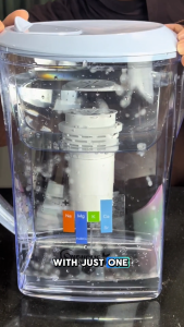 ONE HOME Water Filter Pitcher 3.5L Weak Alkaline  High-efficiency Filtration For Drinking Water