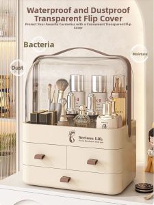 WANYU | Dustproof Makeup Organizer with High Capacity and Elegance
