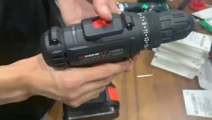 Industrial Grade Rechargeable Drills Home Lithium Battery Dual Speed Multifunctional Electric Drill