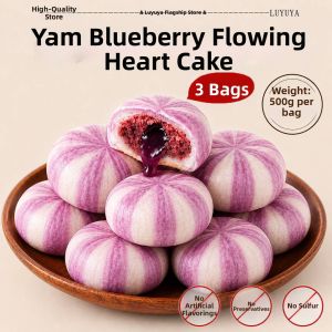 JIANGLILIANG | Yam Blueberry Flowing Heart Cake