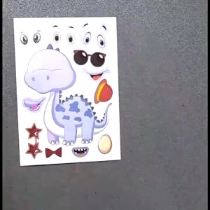 【READY STOCK】DIY Stickers Cartoon Stickers Puzzle Stickers Princess Christmas Dinosaur (S63)