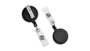 Retractable Badge Reel Chest Card Clips ID Clip Lanyard Name Tag Keychain Clip for School Office