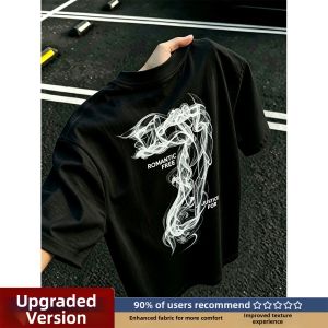 American 7 Digital Print Mens Summer Clean Fit Short Sleeve Tee Shirt