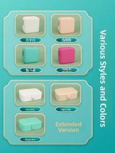 Portable Pipa Guzheng Nail Storage Box Music Instrument Nail Tape Organizer Case for Guitar Piano Accessories Medium Size