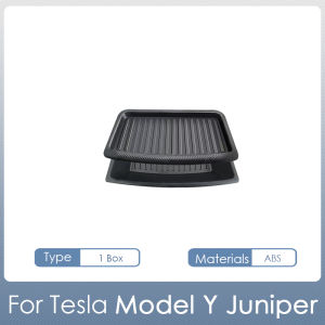 For Tesla Model Y Juniper 2025 2026 Accessories Under Seat Storage Box Drawer Type Organizer Storage for Tesla Model Y Juniper