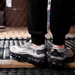 Safety Boots Men Safety Shoes Steel Toe Shoes Working Shoes Safety Boots Medium Cut Kasut Keselamatan Lelaki