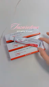 Tazret Forte 0.1%  Tazarotene Cream W/W 20g Tube and Box | 2028 expiry | 100% Authentic | Acne | Antiaging | Melasma | Wrinkles Treatment