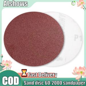 (1PCS) 4 inch/5 inch Sanding Disc Velcro Abrasive Disc Grits #60 up to #2000 Sandpaper