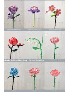 DIY Flower Assembling Block Decorative Gift