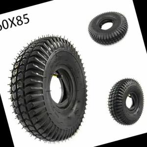Lốp Xe Tay Ga Xe ATV Xe Go Kart 260x85 Có Ruột Xe 3.00-4 (10x3) - Lốp Cao Su Chất Lượng Cao Dành Cho Xe Máy