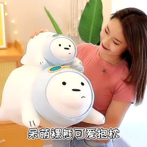 พร้อมส่ง ตุ๊กตา หมีขาวน่ารัก หมอนหมี ตุ๊กตา ตุ๊กตาหมีขั้วโลก ของขวัญวันเกิด นุ่มนิ่ม