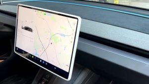 Tesla 2025 Model 3 Highland/Y Juniper Silicone Screen Protective Frame Display Screen Edge Protector