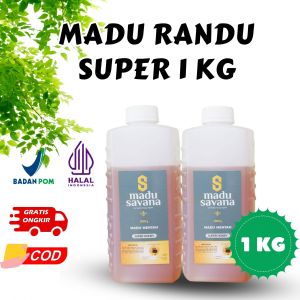 Madu Randu Super Nectar Bunga Kapuk Alami 1 kg