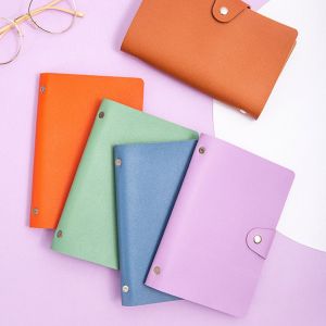 UUMIR Save Money 100 Envelopes Money Saving Challeng PU Large Capacity Mini Binder Savings Challenge Funny Reusable Savings Challenges Sheets Lovers