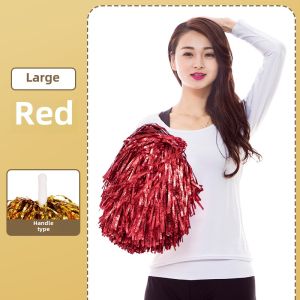 Cheerleading Team Handed Flower Cheerleader Ball-Flower Cheerleading Pom Poms Colorful Ball Cheerleading Team Hand-Held Flower Hand-Shaking Flower Dance Performance