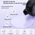 Bộ Sơn Móng Tay 2 Món Gồm Lớp Nền Và Lớp Phủ Bóng 12ml, Làm Khô Bằng Đèn UV/LED, Không Chứa HEMA, Bảo Vệ Móng Chắc Chắn, Bền Lâu, Chất Lượng Như Tại Salon. 