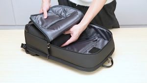 Bange Kuro Laptop Backpack Premium Bag Design Bagpack Beg Galas Business Travel Multi-Compartment Large Water Resistant