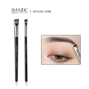 แปรงคิ้วมุม IMAGIC แปรงขนนุ่มก้านยาวนอนไหมแปรงความงามเครื่องมือ